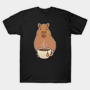 Capybara Tea Cup T-Shirt